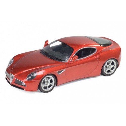 Welly - Car Scale Models - ALFA 8C-M.RED 18013W